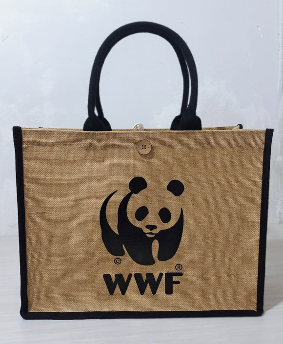 WWF Jute Bag - Panda | WWF 麻布袋 - 熊貓