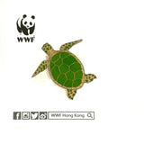 Green Turtle Pin | 海龜襟針