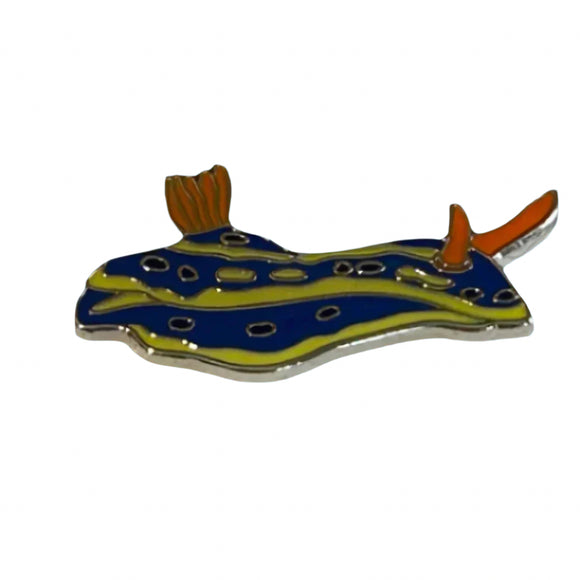 Blue Dorid Nudibranch Magnet | 青高海蛞蝓磁貼