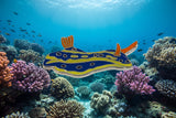 Blue Dorid Nudibranch Magnet | 青高海蛞蝓磁貼