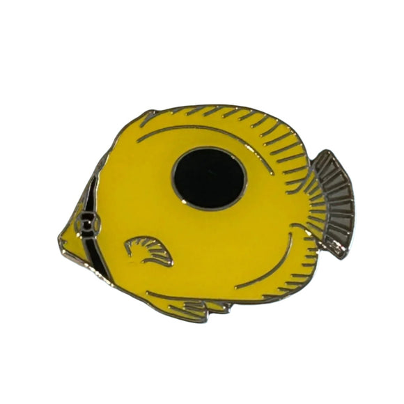 Mirror Butterflyfish Magnet | 豆豉蝶/鏡斑蝴蝶魚磁貼