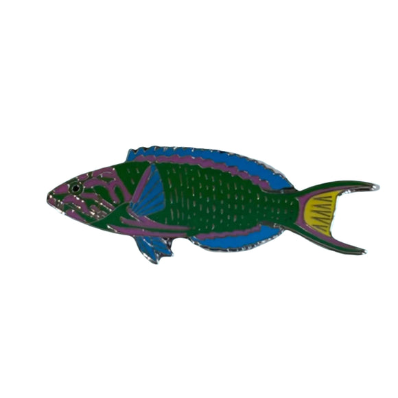 Moon Wrasse Magnet | 新月錦魚/龍船魚磁貼