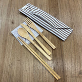 SoaperDelights BYO Utensil Pouch Set | 阿喜皂房竹製餐具套裝