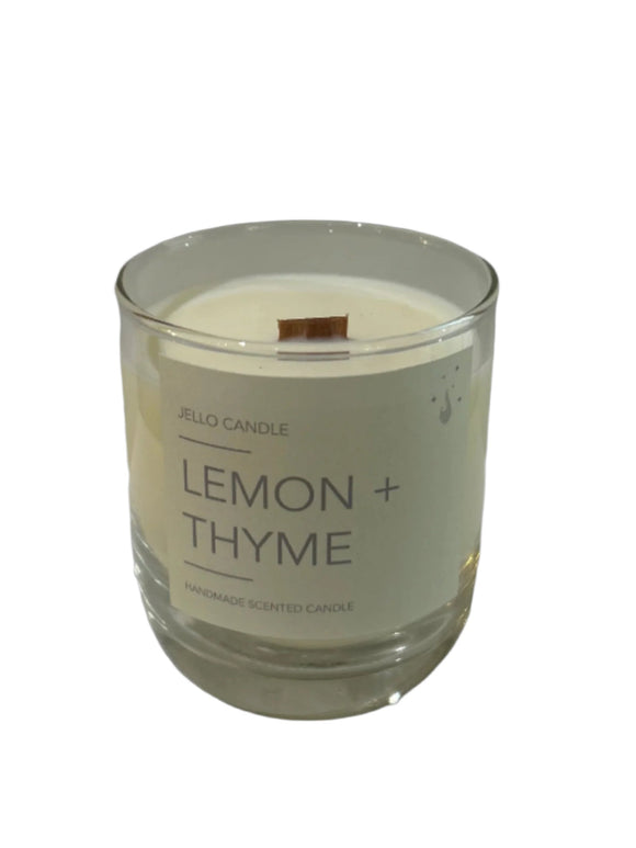 Lemon Thyme Soy Wax Candle  | 檸檬百里香大豆油香薰蠟燭