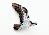 Mai Po Bird Pin - Western Osprey flying | 米埔雀鳥 - 魚鷹 (飛行)