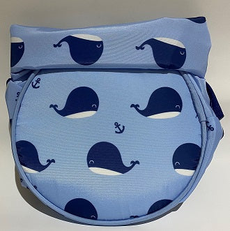 Eco wrap Grab'n'go - Whales | 食物隨行袋 - 鯨魚