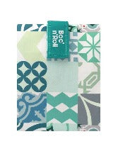 Eco wrap Boc'n'Roll Patchwork - Green | 食物麵包袋併布圖案 - 緑色