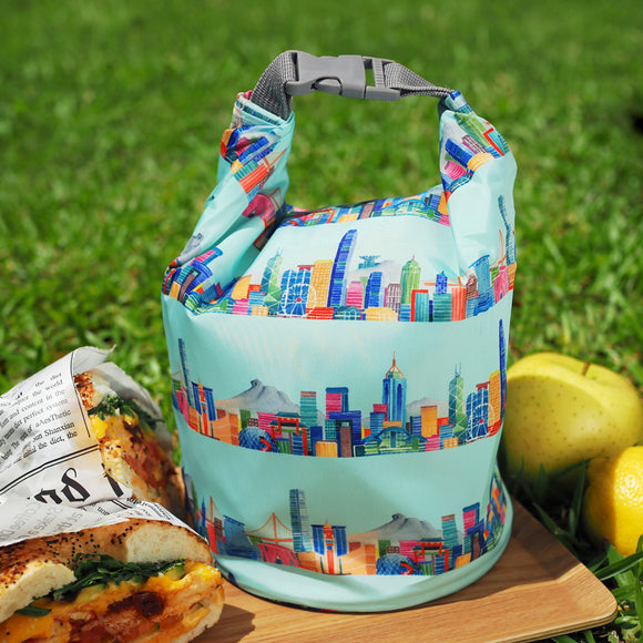 Eco wrap Grab'n'go - Hong Kong Skyline | 食物隨行袋 - 香港