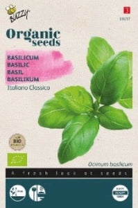 Organic Seeds Packet - Basil | 有機袋裝種子 - 羅勒