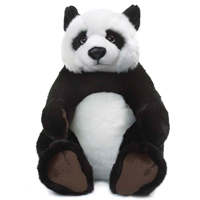 Panda sitting 22cm | 熊貓公仔22cm