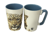 WWF Snow Leopard ceramic mug | WWF 雪豹杯